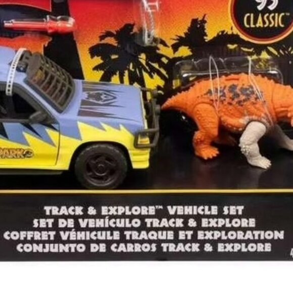 Jurassic World Collectible Action Figure *Track & Explore Vehicle Set - Picture 5 of 7